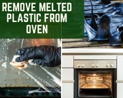 How To Remove Melted Plastic From Oven