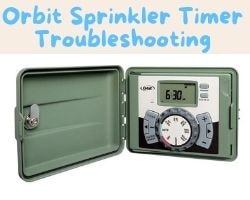 Orbit Sprinkler Timer Troubleshooting