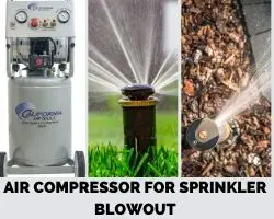 Air Compressor For Sprinkler Blowout