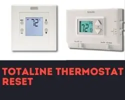 Totaline Thermostat Reset