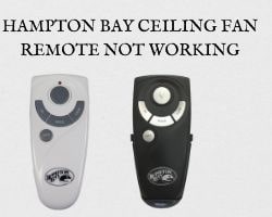 Hampton Bay Ceiling Fan Remote Not, Hampton Bay Fan Light Kit Not Working