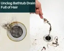 To Unclog Bathtub Drain Full Of Hair, How To Unclog Bathtub Drain Full Of Hair At Home
