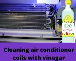 cleaning air conditioner coils with vinegar