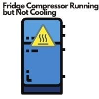 fridge compressor running but not cooling