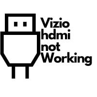 vizio hdmi not working