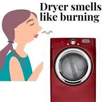 dryer smells like burning