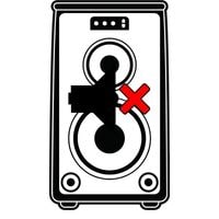 how to fix a speaker with no sound