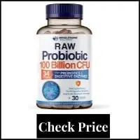 organic probiotics 100 billion cfu