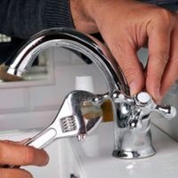 remove the faucet handle cap 