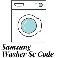 samsung washer sc code