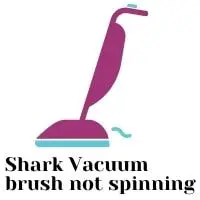 shark vacuum brush not spinning