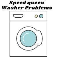 speed queen washer problems