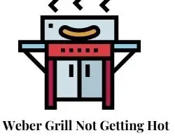 weber grill not getting hot