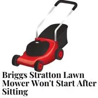 briggs and stratton lawn mower won't start after sitting