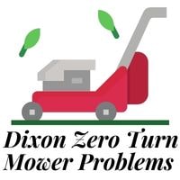dixon zero turn mower problems
