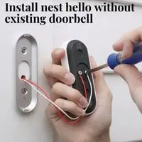 install nest hello without existing doorbell