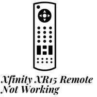 why xfinity xr15 remote not working