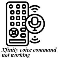 xfinity voice command not working