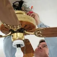 how to replace a ceiling fan with a light fixture