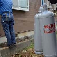 installing propane gas line from tank to house