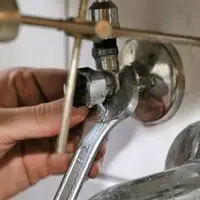 disconnecting the supply of water