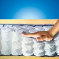fixing indented spring mattress