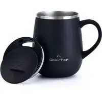 grandties insulated coffee mug with handle