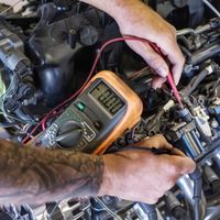 how to test small engine ignition coil with multimeter