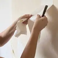 removing wallpaper with fabric softener