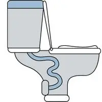toilet drain