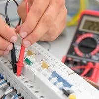 use a multimeter to test voltage of live wires