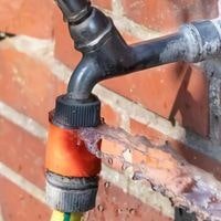 outdoor faucet leaking from hole in stem 2022