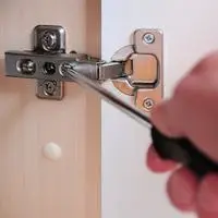 adjust old cabinet door hinges