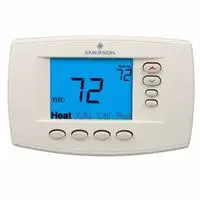 emerson thermostat reset