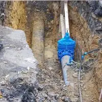 how deep is a gas line buried