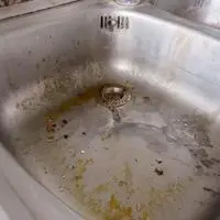 clean stainless steel sink hard water stains