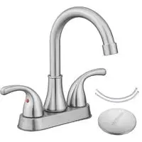 keep brushed nickel faucets from spotting