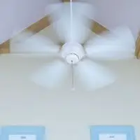 ceiling fan won't turn off