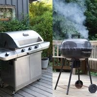charcoal vs gas grill health issues