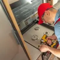 converting electric stove to gas