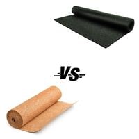 cork vs rubber underlayment 2022