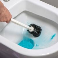how to clean calcium buildup in toilet bowl