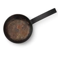 how to clean discolored enamel cookware