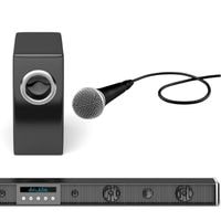how to connect microphone to soundbar 2022