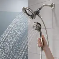how to turn on delta shower head