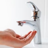 low water pressure when using two faucets