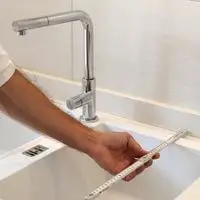 measurement of kitchen sink