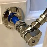 quarter turn shut off valve leaking