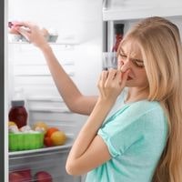 refrigerator smells bad outside 2022