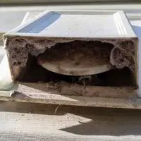 roof dryer vent keeps getting clogged